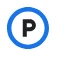 Parking icon in Google Maps