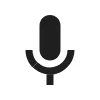 Voice search icon in Google Maps