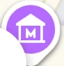 Museum icon in Google Maps