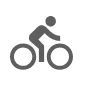 Bicycling icon in Google Maps