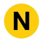 Transit line icon in Google Maps