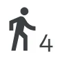 Walking part icon in Google Maps