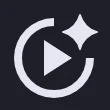 Video remix icon in Google Photos