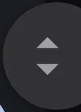 Fast scroll icon in Google Photos