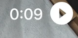 Video length icon in Google Photos