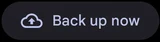Back up now icon in Google Photos