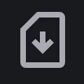 Save as icon in Google Photos