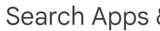 Search box icon in Google Play Store