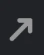Trending arrow icon in Edits