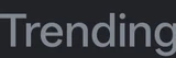 Trending icon in Edits