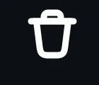 Delete icon in Edits