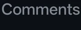 Comments icon in Edits
