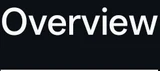 Overview icon in Edits