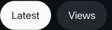 Sort icon in Edits