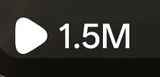 Plays icon in Edits