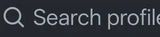 Search profiles icon in Edits