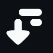 Sort icon in Edits