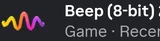 Sound effect icon in Edits