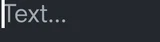Text field icon in Edits