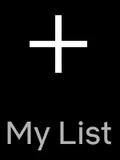 My List icon in Netflix