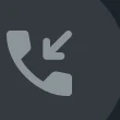 Voice call record icon in WhatsApp