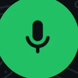 Voice message icon in WhatsApp