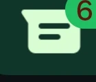 Chats tab icon in WhatsApp
