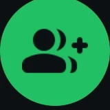 Add to groups icon in WhatsApp