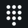 Dial pad icon in WhatsApp
