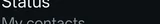 Status icon in WhatsApp