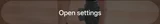 Open settings icon in YouTube