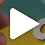 Play and pause icon in YouTube