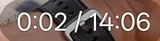 Time icon in YouTube
