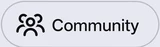 Community icon in YouTube