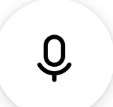 Voice search button icon in YouTube