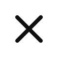 Close icon in YouTube